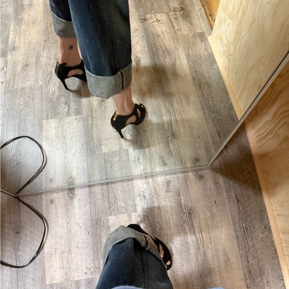 LK Bennett “Alma” Heel Shoes.  Made in Italy.  Real leather/Suede.  Size 38. - Picture 9 of 10